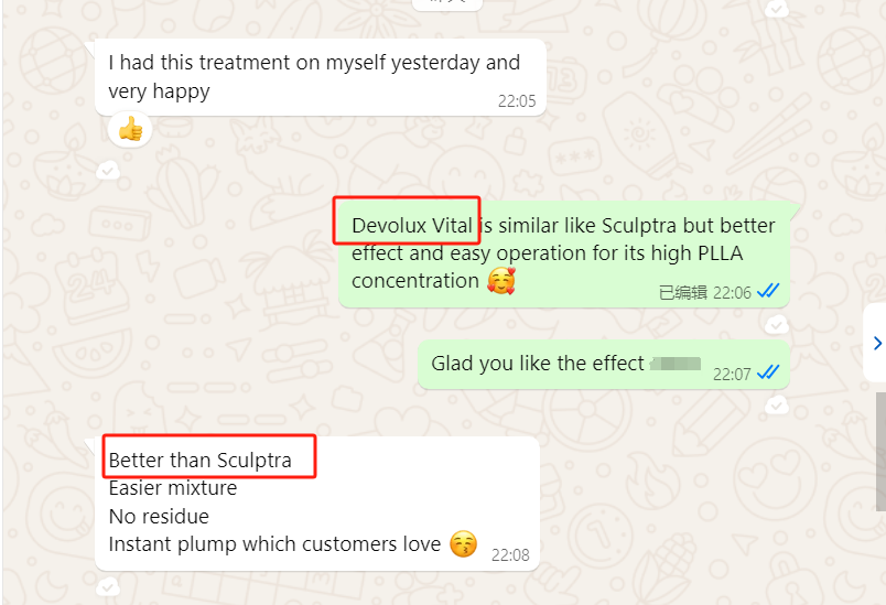 &aacute;cido polil&aacute;ctico antes y despu&eacute;s