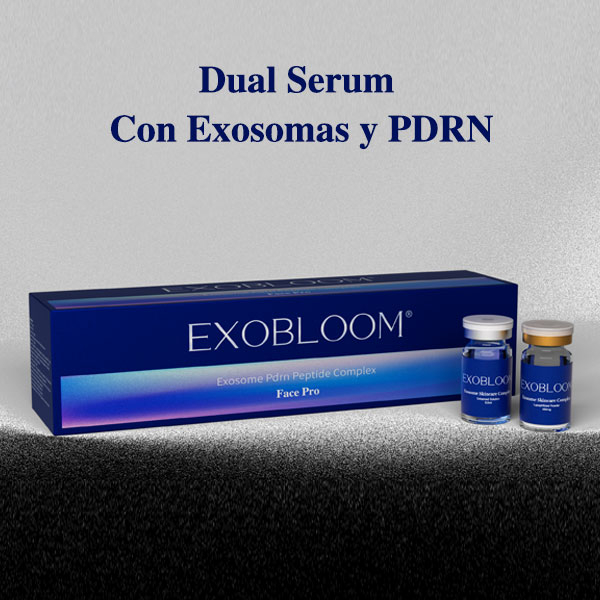 EXOBLOOM® Face Pro: Dual Serum Con Exosomas Y PDRN