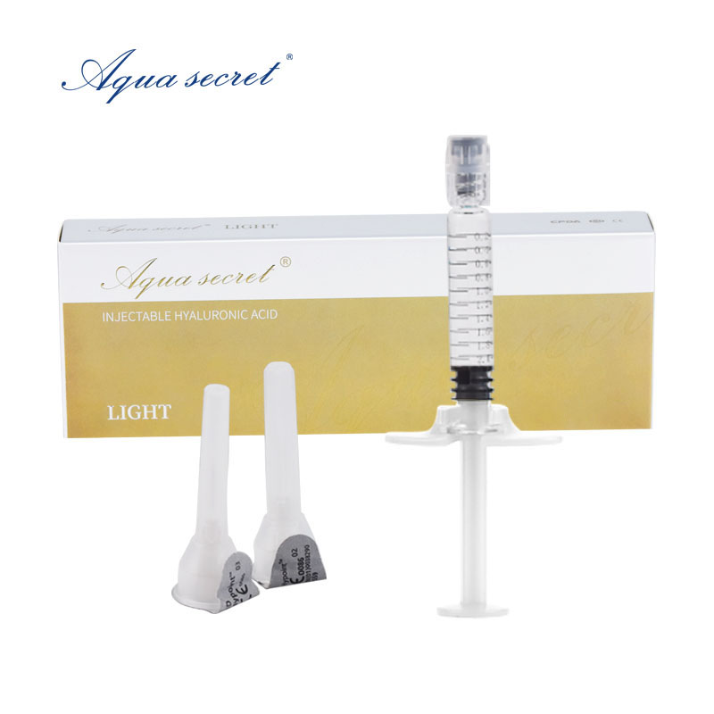 Luz de relleno secreto Aqua 2 ml de relleno dérmico 