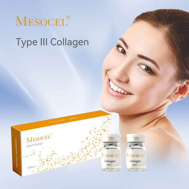 Inyecciones de colágeno de Mesocel tipo 3 para la cara