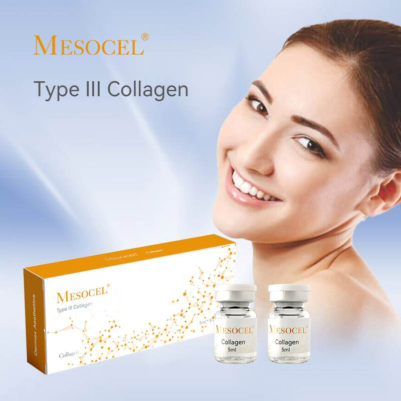 Inyecciones de colágeno de Mesocel tipo 3 para la cara