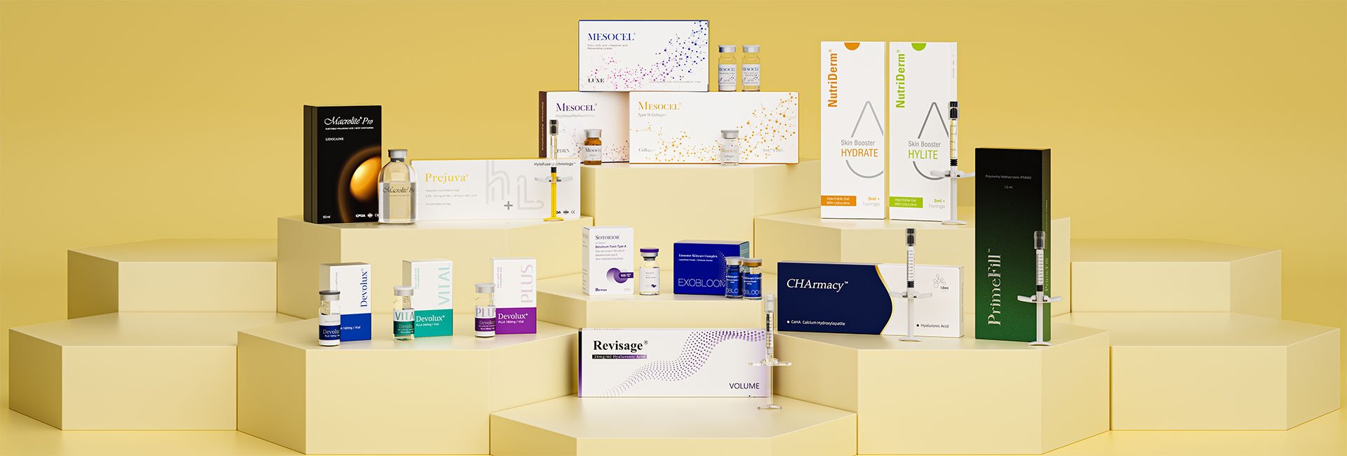 Buy dermal filler, Botulinum toxin, Mesotherapy Wholesale - Dermax