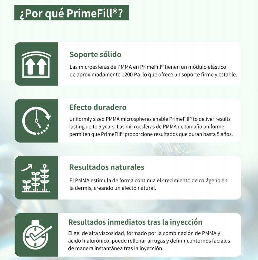 ¿Por qué elegir PrimeFill® Jeringa de llenado de PMMA?